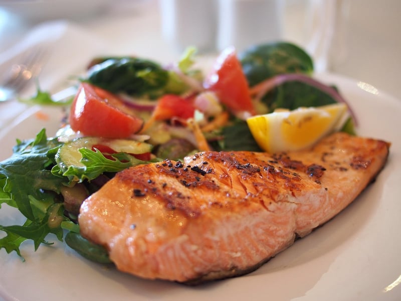 Grilled Balsamic Glazed Salmon